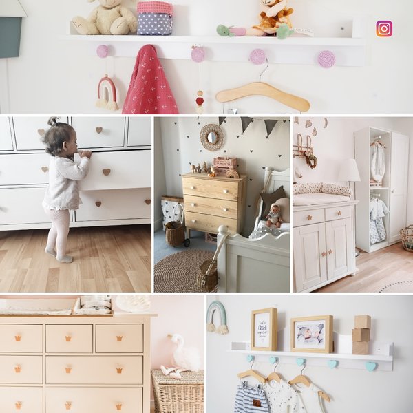Children's room inspiration from MeinGriff at Instagram